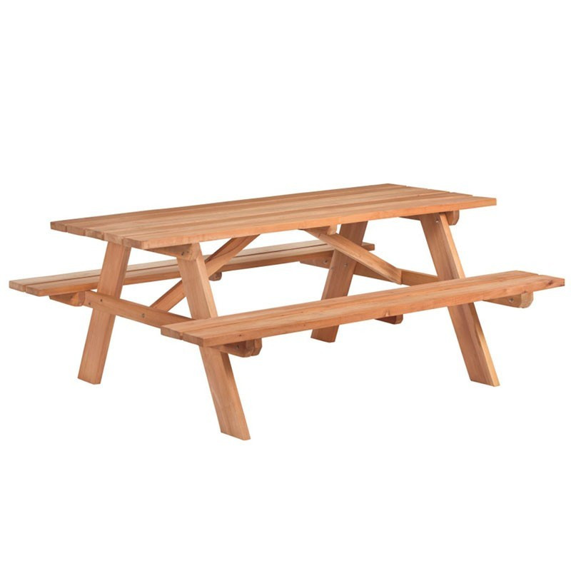 Tuindeco - Table de pique-nique Confort - En bois dur