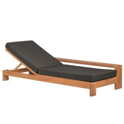 Tuindeco - Chaise longue réglable Danau en teck