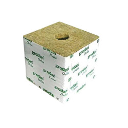 Cubes de laine de roche Grodan 1 x 1 x 1 cm Sac de 70L