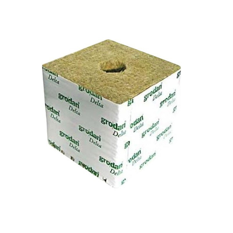 GRODAN CUBES LDR 100X100X65 TROUS 27/35 MM CARTON DE 216 PCS