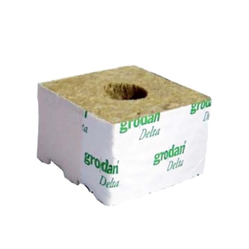 GRODAN CUBE LDR 100X100X65 gros trous 40/35MM  CARTON DE 216PC