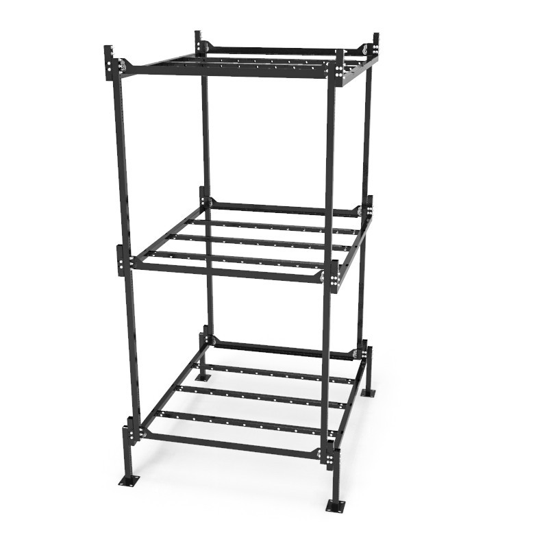 MODULAR VERTICAL RACK 3 MODULAR KIT  120 X 120