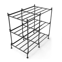 MODULAR VERTICAL RACK 3 START + END KIT  120 X 240