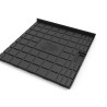 MODULAR ABS GROW TRAY END 120 X 120