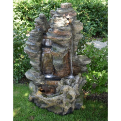 Ubbink - Fontaine cascade de jardin MIAMI - 157 cm