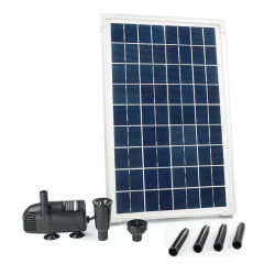Ubbink - SolarMax 600 - Pompe fontaine avec panneau solaire 610L/h 10W