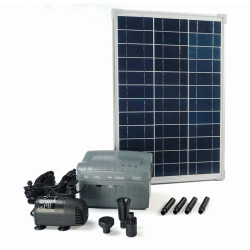 Ubbink - SolarMax 1000 - Pompe Fontaine avec panneau solaire 980-1350L/h 20W