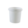 SEAU DE CONSERVATION BLANC 10.7 L DIAM.267 ANSE PLASTIQUE