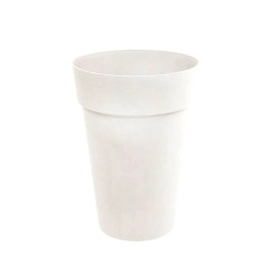 13630BL  VASE HAUT TOSCANE GM BLANC 46X65CM 67L