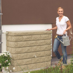 Garantia - Réservoir mural Rocky - sable - 400L (sur commande)