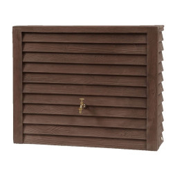 Garantia - Réservoir mural Woody - bois foncé - 350L (sur commande)