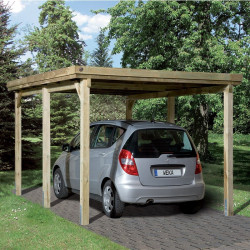 WEKA - Abri Garage Simple Véhicule 617 - 5,12 x 3,22 x 2,15 m