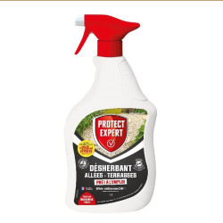 Protect Expert - Désherbant Allées Terasses - Prêt à l'emploi - 750 + 250 ml