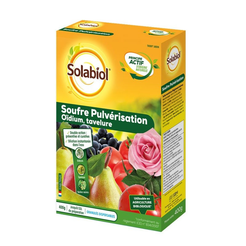 SOUFRE PULVERISATION 400G SOL