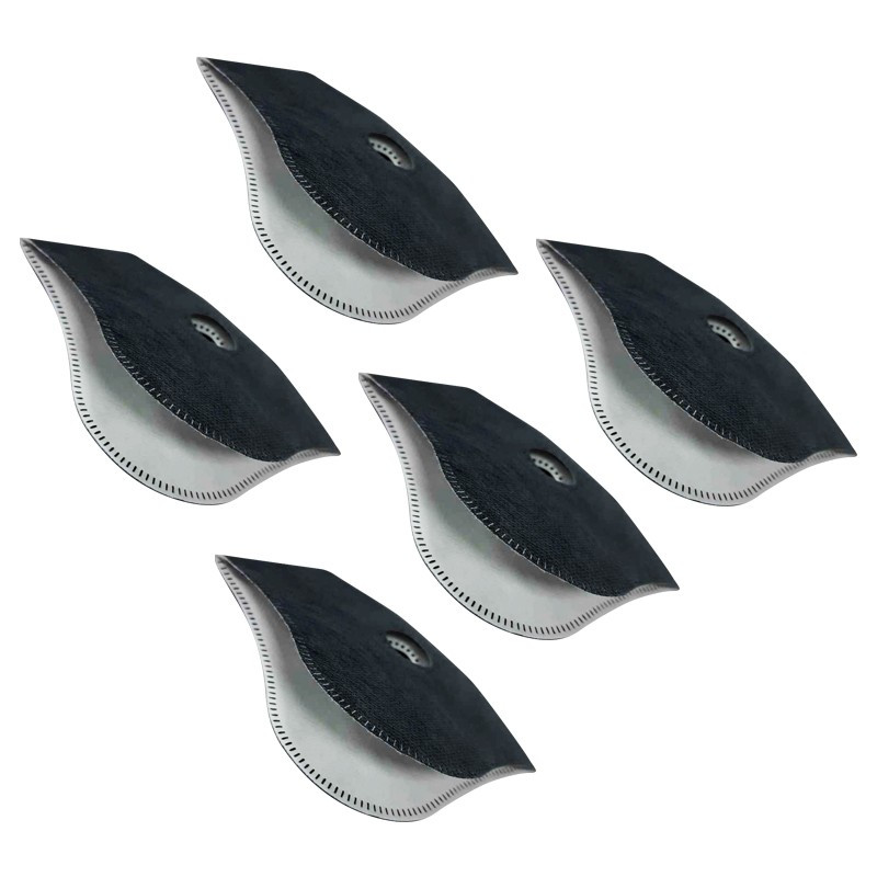 LOT DE 5 FILTRES DE RECHANGE KN95 POUR MASQUE PLATINIUM