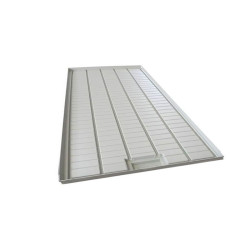 Staal Plast - Table de récupération grise 110X220X4cm