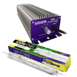 KIT LUMATEK CMH 630W DOUBLE ENDED (BALLAST + LAMPE 4200K)