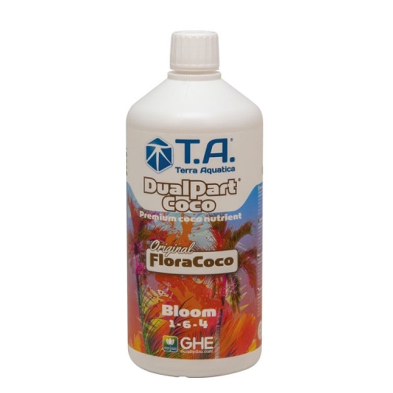 Terra Aquatica GHE - Engrais DualPart Coco Bloom 1L spécial culture coco