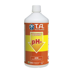 Terra Aquatica GHE - PH Down 1L acide ph régulateur pour abaisser le ph