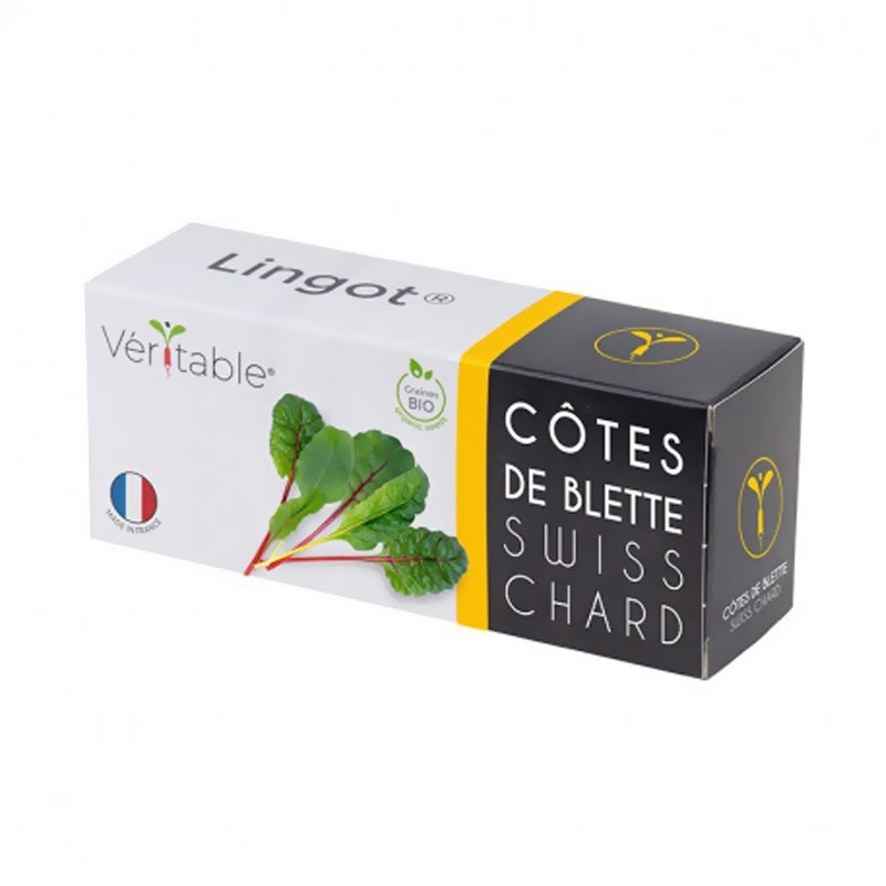 Véritable - Lingot côtes de blette bio - Graines en recharge prêtes à l'emploi