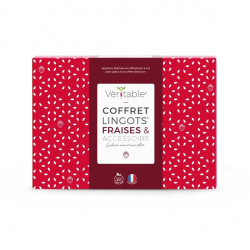 Véritable - Coffret de Lingots fraise + accesoire - Graines en recharge prêtes à l'emploi