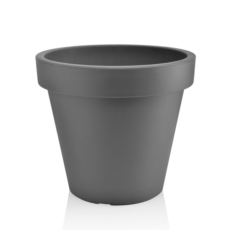 Gardenico - Pot rond Metro Twist N Roll 29cm - Anthracite