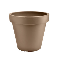 Gardenico - Pot rond Metro Twist N Roll 29cm - Taupe