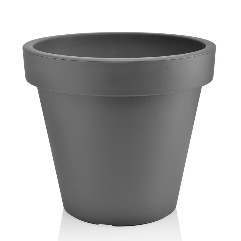 Gardenico - Pot rond Metro Twist N Roll 39cm - Anthracite