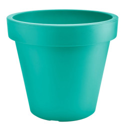 Gardenico - Pot rond Metro Twist N Roll 49cm - Turquoise