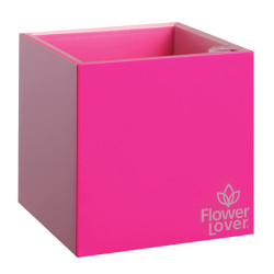 Flower Lover - Cubico pot auto irrigant - 33x33cm - Rose