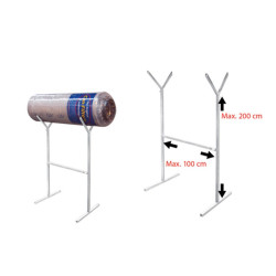 SUPPORT FILTRE (FILTER RACK) Y (100 - H 200CM MAX) BLANC