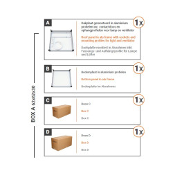 BONANZA 0.35 BOX A: 620X385X620 composant