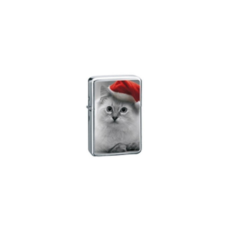 Belflam Oil - Le Briquet Essence Chat Noel Modele 3 Belflam Oil - Le Briquet Essence Chat Noel Modele 3