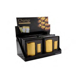 Champ - Set Cadeau Briquet Lingot + Boite 10 Cigarettes Gold