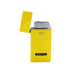 Gino Casti - Briquet Electronique Oriana Dl-12 - Carre Jaune