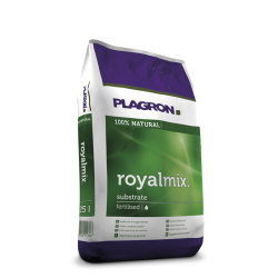 Terreaux Plagron Royalty Mix 25L enrichi pour la floraison des plantes