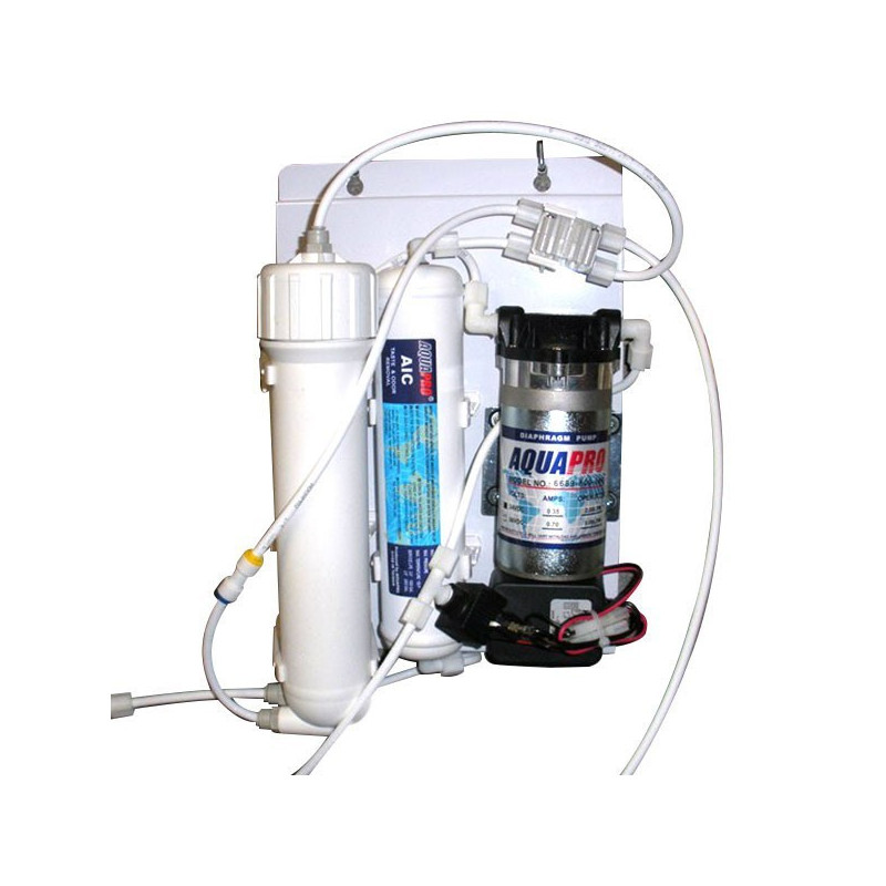 Osmoseur AQUARIOPURE 190L/jour + pompe booster