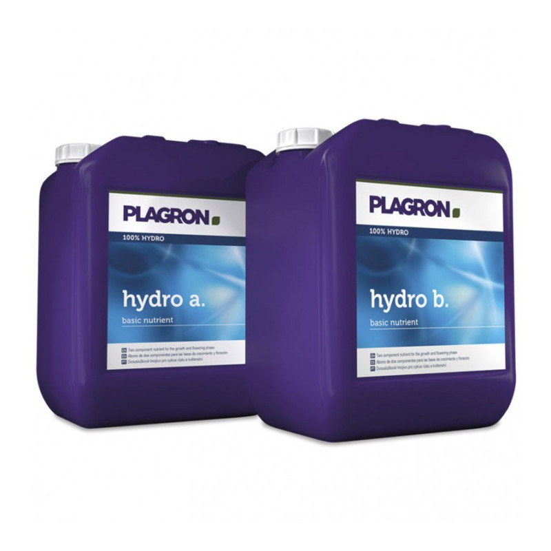 Plagron - Engrais hydroponique - Hydro A + B - 20L