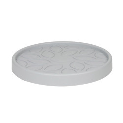 EDA - Soucoupe à 5 roulettes - Gris Béton - 45 cm