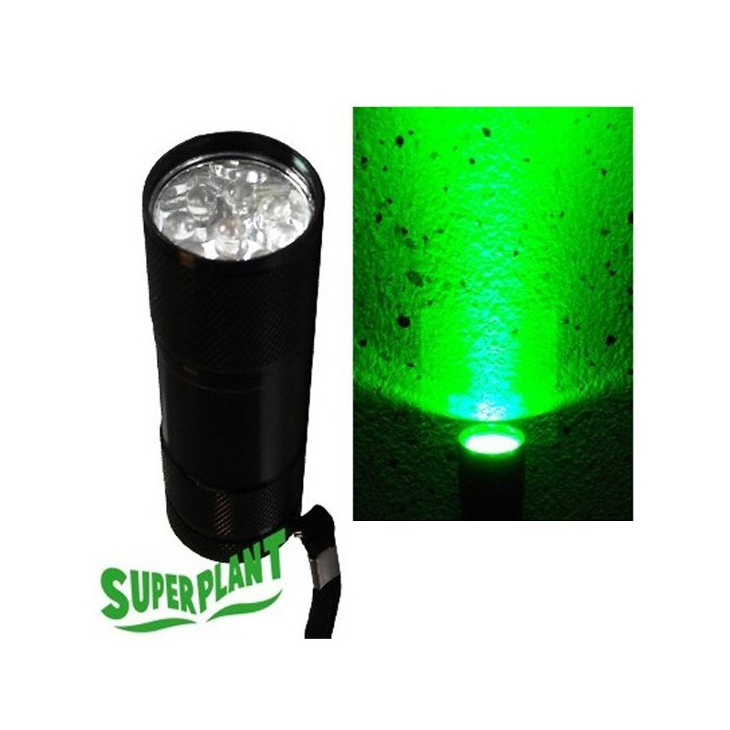 Superplant - Green-Light lampe torche 9 leds P.A.R 38