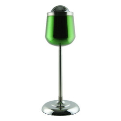 CENDRIER DESIGN VERT TULIPE...