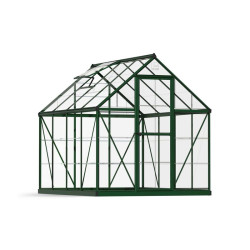 Canopia - Serre de terrasse en polycarbonate - Harmony? Vert - 180x240cm