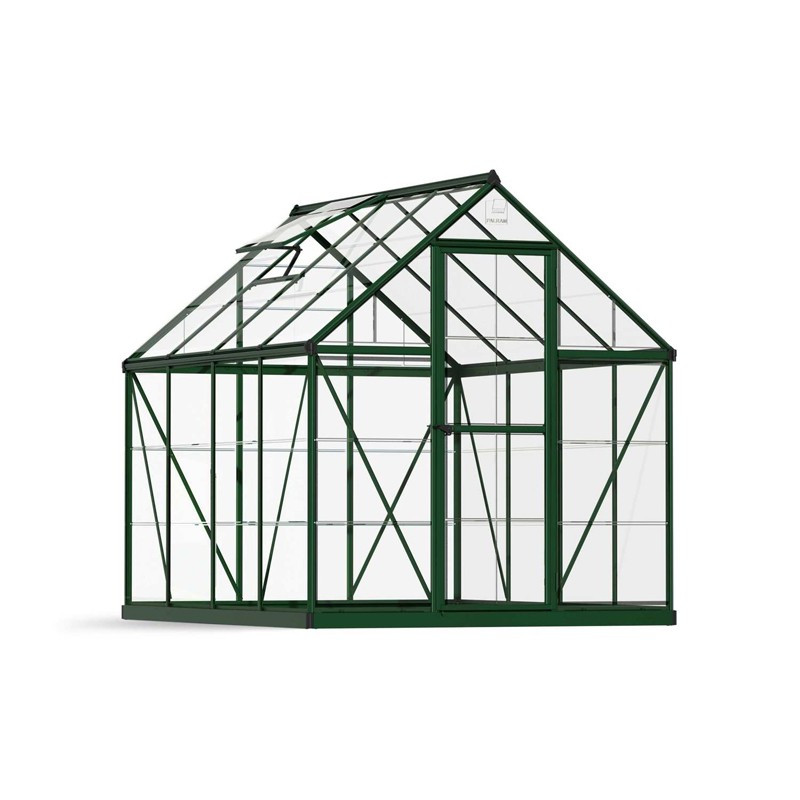 Canopia - Serre de terrasse en polycarbonate - Harmony? Vert - 180x240cm