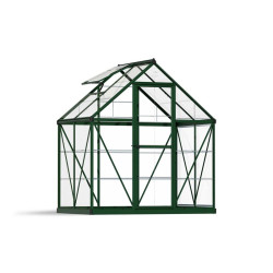 Canopia - Serre de terrasse en polycarbonate - Harmony? Vert - 180x120cm