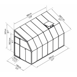 Canopia - Solarium - 386x200.5cm