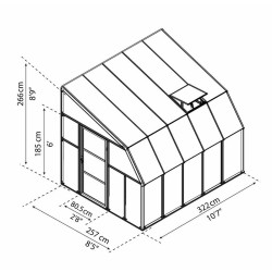 Canopia - Solarium - 322x257cm