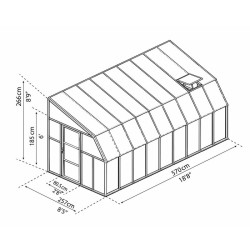 Canopia - Solarium - 570x257cm