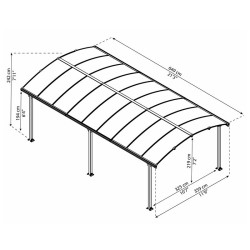 Canopia - Carport - Arcadia 6400