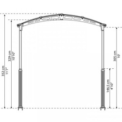 Canopia - Carport - Alpine 10600