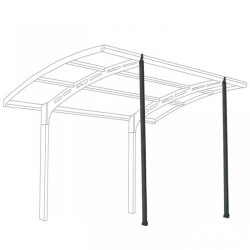 Canopia - Extra Kit Poteaux pour Carport Arizona